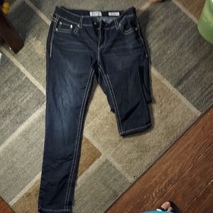 Daytrip Women's Dark Blue Skinny Jeans